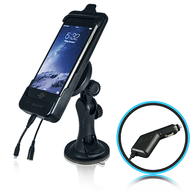 Smoothtalker Cradle BTHAL62MFCAS iPhone 8 | 7 | 6s - Window Mount - Cig Lighter Charging - Point to Point Distributions