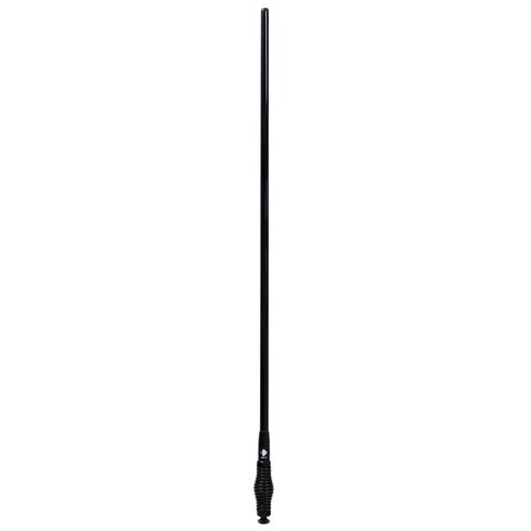 RFI CDR5000-B UHF CB Collinear Antenna - Black / Black Chrome Spring 930mm
