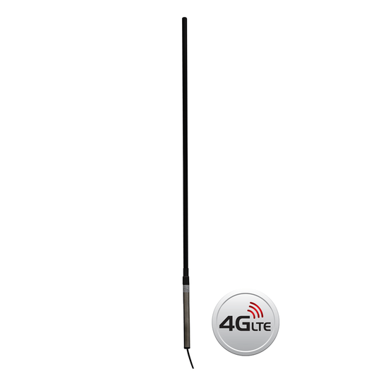 RFI COL7199 Collinear Antenna with 200mm Stainless Steel Mounting Tube 3G+4G+4GX 698-277MHZ - 1730mm - Point to Point Distributions