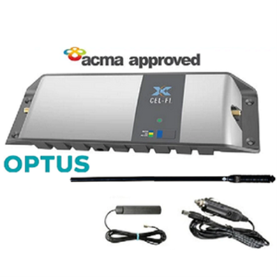 G31-OM-CD4-B Optus Cel-Fi GO Mini 4WD/Trucker Vehicle Pack incl compact 65cm RFI CD8194-B (5.5dBi) Antenna OPTUS-G31-OM-CD4-B
