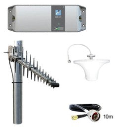 CEL-FI GO STATIONARY OPTUS - 11DBI LPDA7030 | 6DBI DAS 6938-SOC150 OMNI DIRECTIONAL CEILING MOUNT ANTENNA BUNDLE