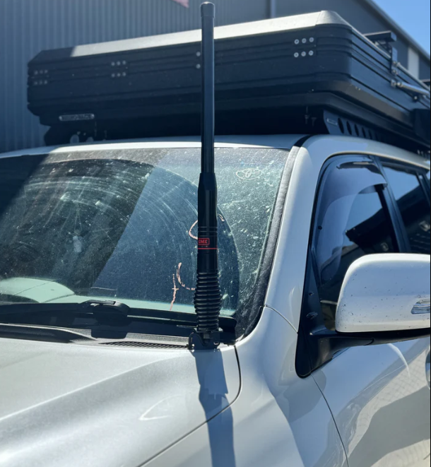 GMF4x4 BB-011P Toyota Landcruiser LC200 2007-2014 Bonnet Cellular/UHF Antenna Bracket