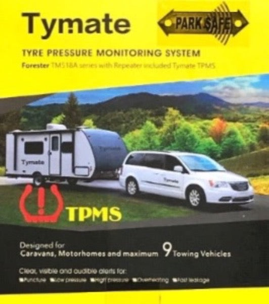 Parksafe Tymate TPMS 34-25 Heavy Duty 4x Tyre Pressure Monitoring System