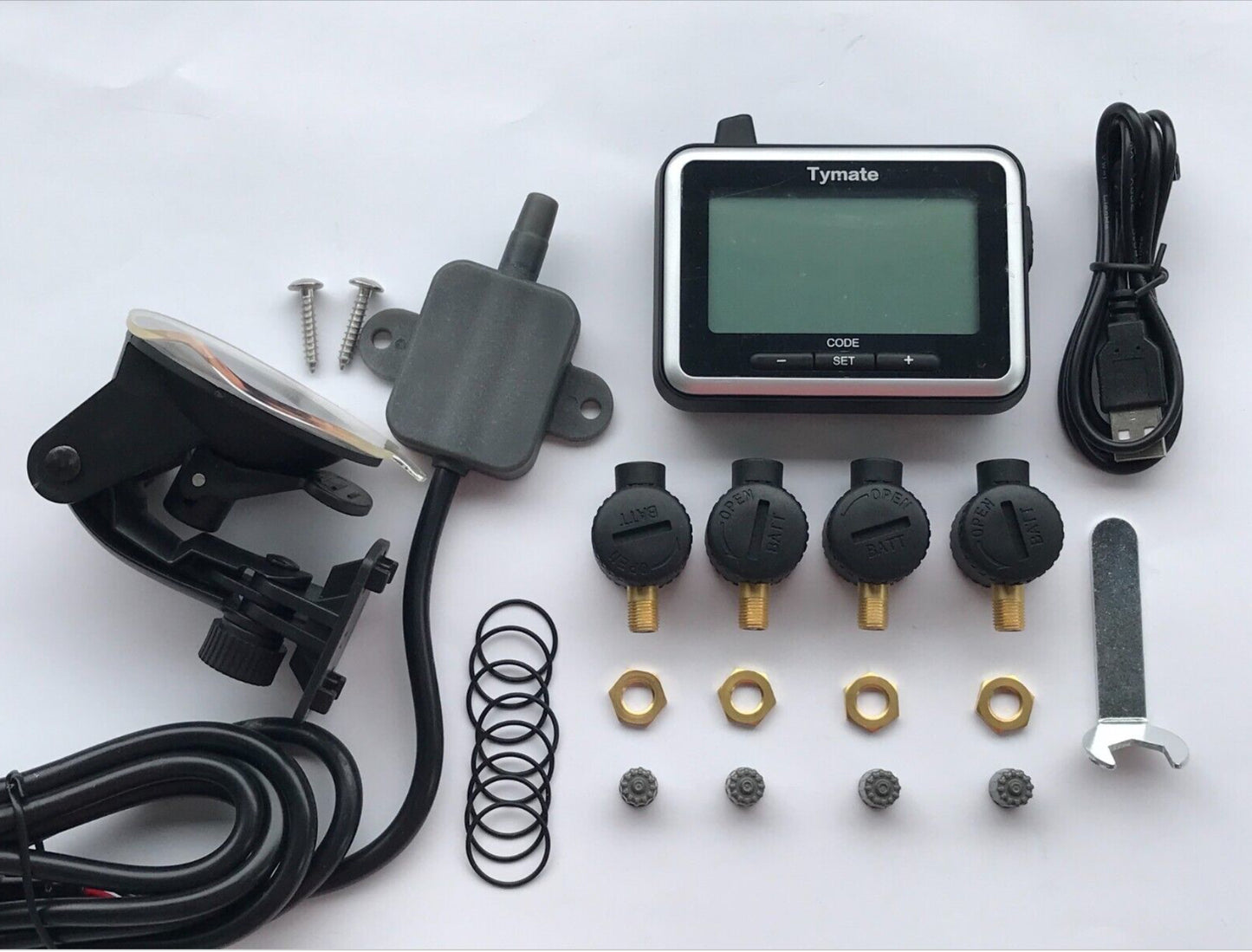 Parksafe Tymate TPMS 34-25 Heavy Duty 4x Tyre Pressure Monitoring System