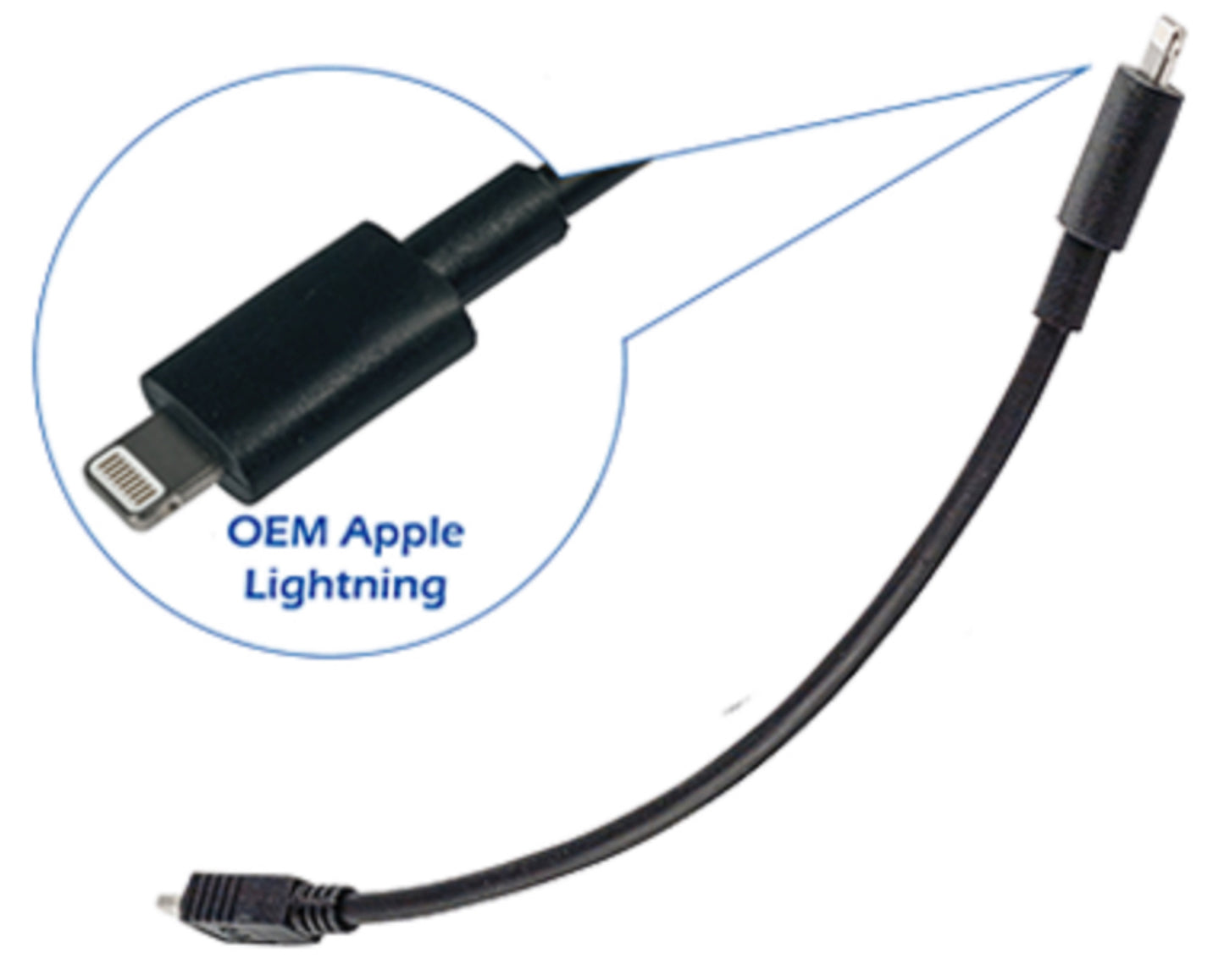 Smoothtalker LJUSB10MF iPhone Lightning Charge Cable for Smoothtalker Universal Cradle