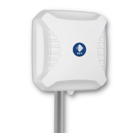 RFI LTE-XPOL-002-5G LTE 5G 2x2 MIMO Directional Panel Antenna (698-3800 MHz); 10m Twin LMR195 SMA(M)