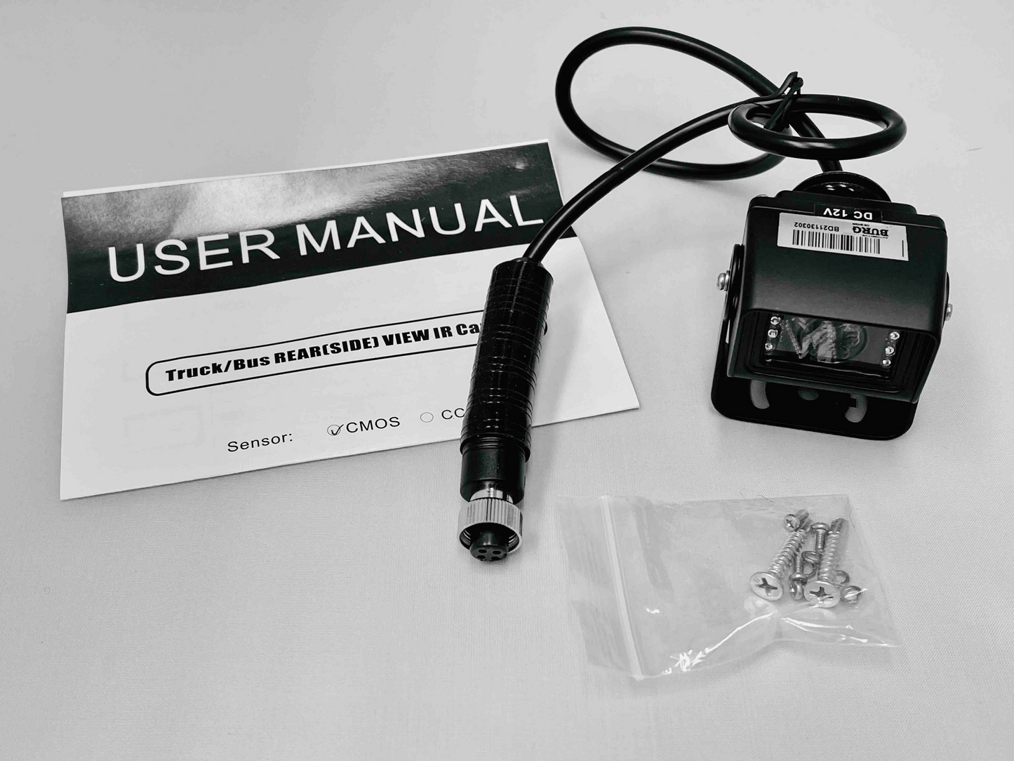 Parksafe 26-044C(MINI) Heavy Duty Reversing Camera (Mini) - 4Pin Cable Conn.