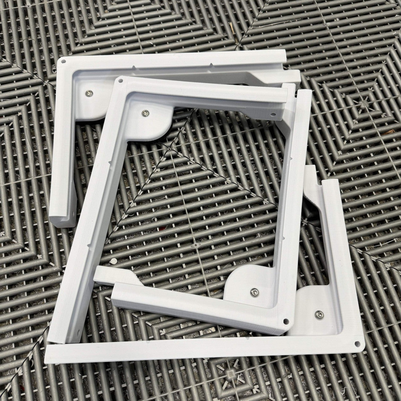 MAS-TR-00023 TRIO Starlink (Gen 3 Standard) White Speedmount and Rubber Coated Magnets Pack