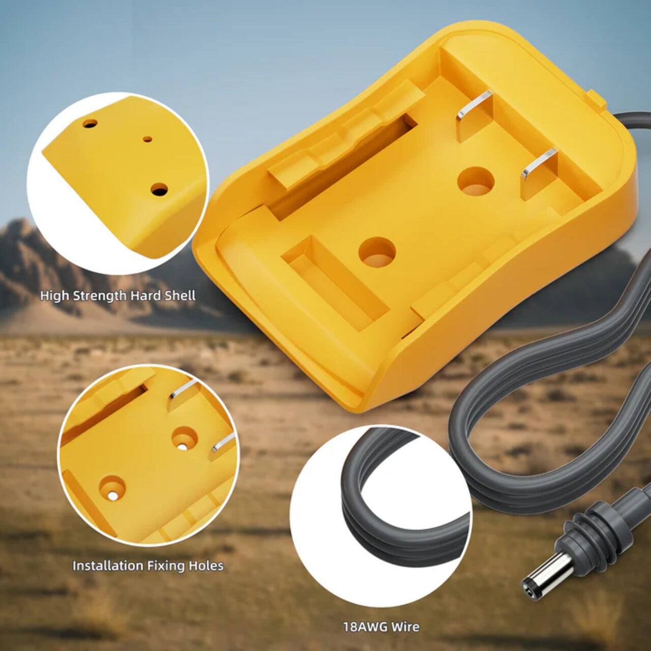 STARBEAM Starlink Mini Dewalt 18V Battery Adapter