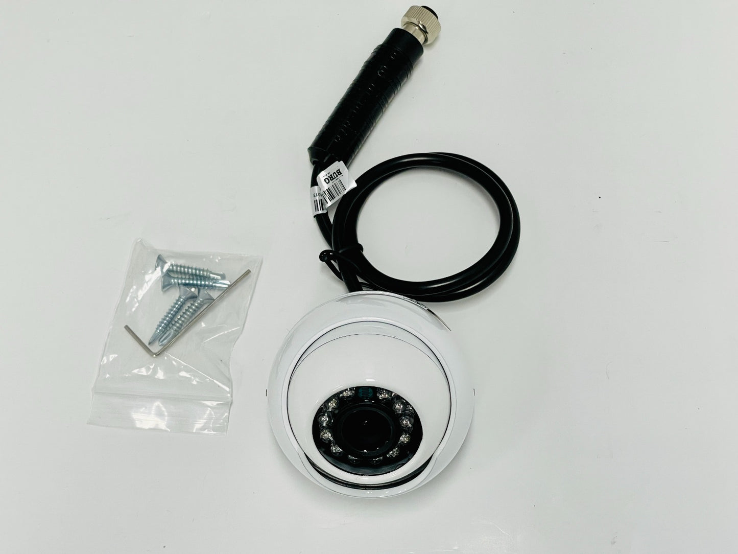 Parksafe 26-037 White Caravan / Motorhome Ball type IR Camera Camera with 4Pin Cable Conn.