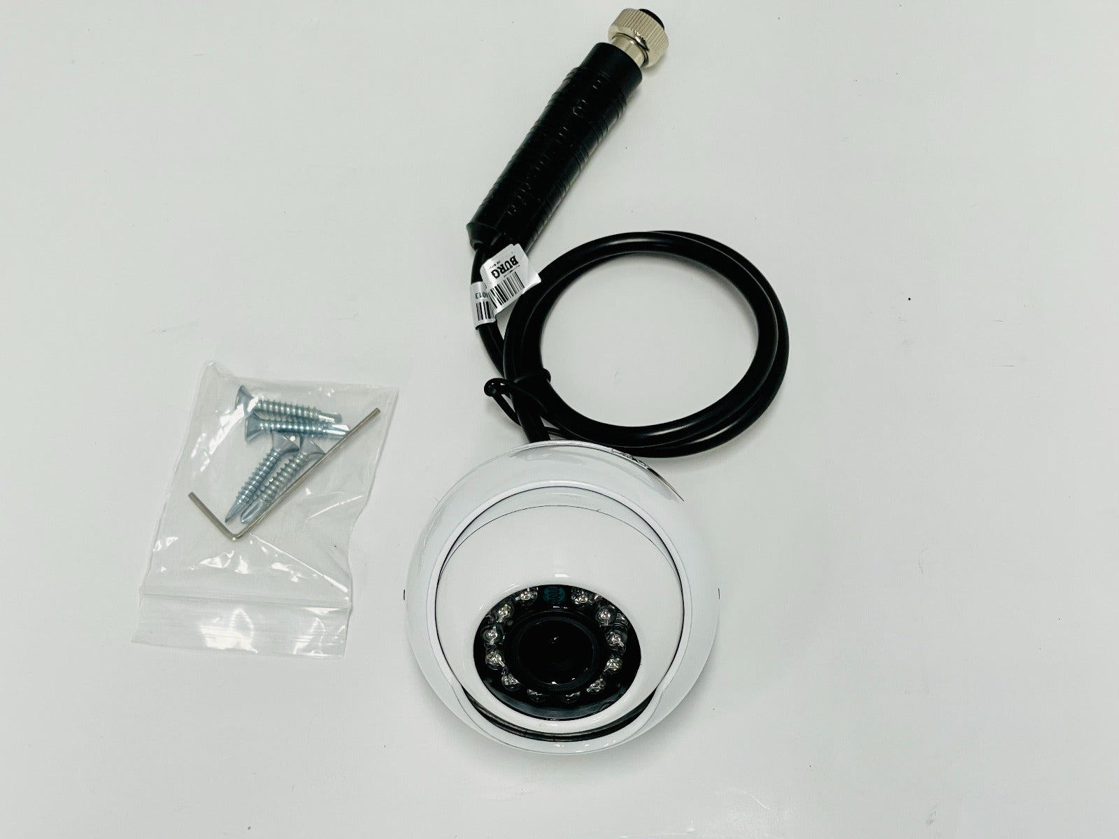 Parksafe 26-037 White Caravan / Motorhome Ball type IR Camera Camera with 4Pin Cable Conn.