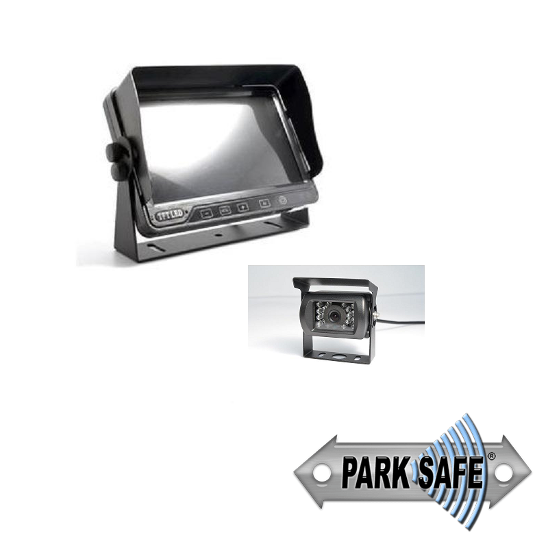 Parksafe 26-044HD High Definition - Heavy Duty 7" Monitor & Reverse Camera System Parksafe