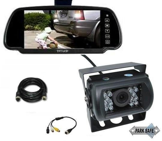 Parksafe 26-063 7" Replacement TFT/LCD Monitor + 4Pin Camera Combo Parksafe