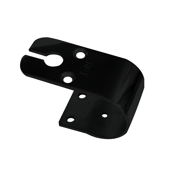 RFi BBWM-76-B Bull Bar Antenna Wrap Mount Black 76mm RFI