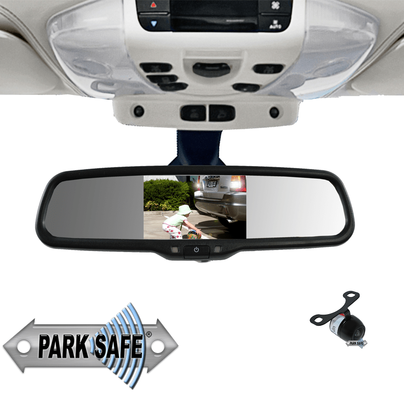 Parksafe CD-CM075 5″ Replacement Mirror Monitor & Mini Butterfly Camera Combo Parksafe