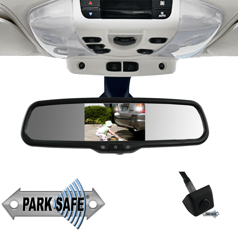 Parksafe CD-CM070 4.3″ Replacement Mirror Monitor & Mini Stalk Camera Combo Parksafe