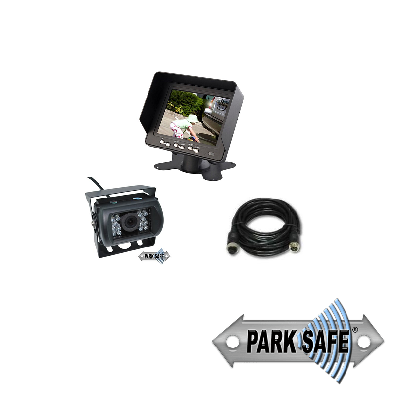 Parksafe CD-CM080 Heavy Duty 5" Monitor & Reverse Camera System Parksafe