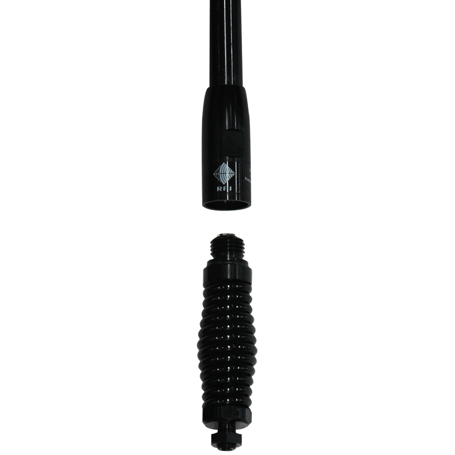 RFI CDQ7194-B Black Cellular Mobile Antenna with FME connection Q-Fit 3G+4G+4GX 735mm 5.5dBi RFI
