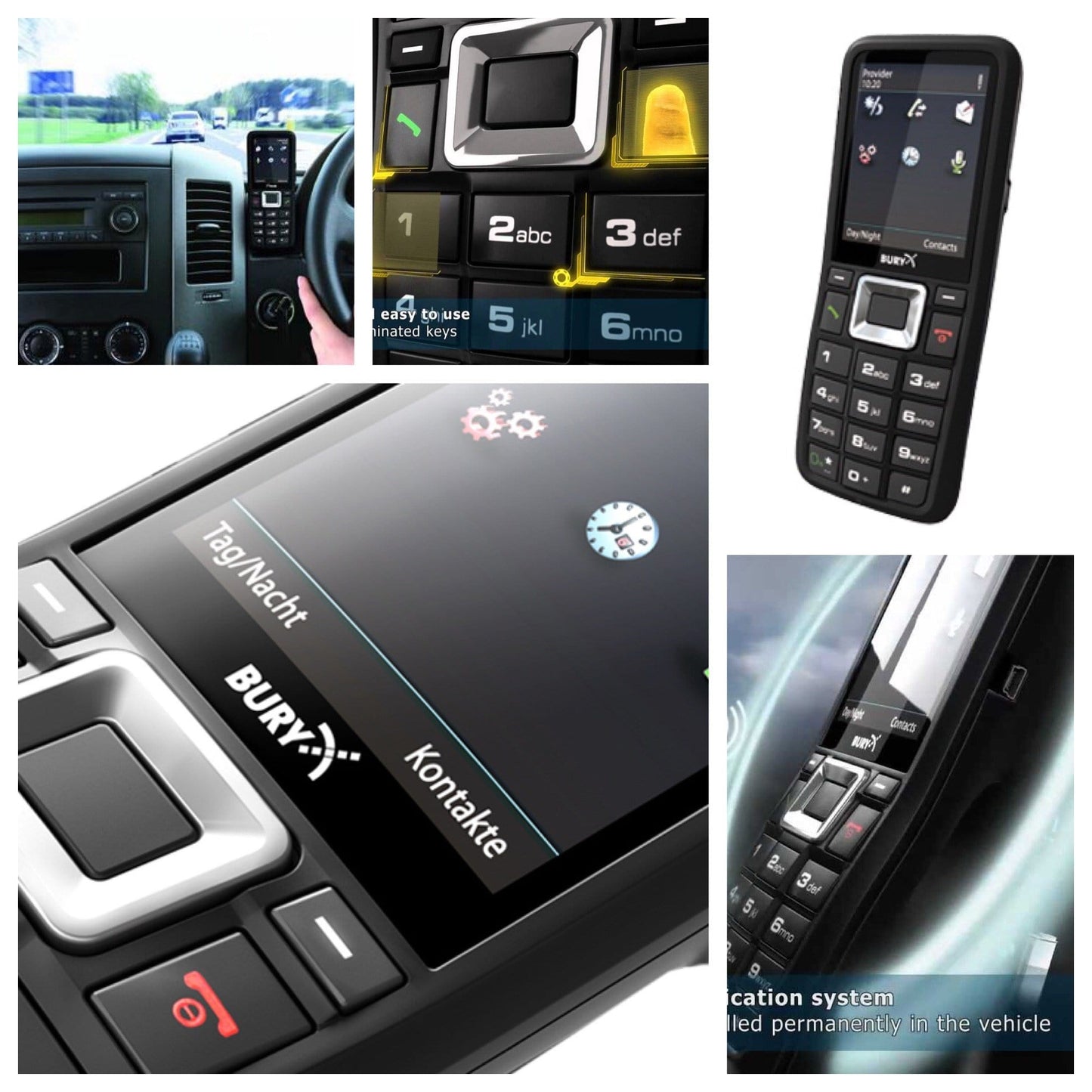 Bury CP1100LTE Truck Phone Bury