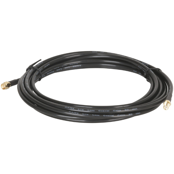Male SMA to Male SMA pigtail cable, RG-316, 0.5' length Male SMA to Male SMA pigtail cable, RG-316, 0.5' length