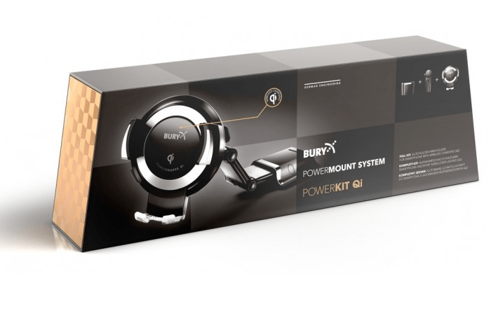 Bury Powerkit Qi - Universal Cradle Solution for Smartphone with Wireless Charging Bury