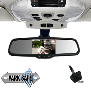 Parksafe CD-CM070 4.3″ Replacement Mirror Monitor & Mini Stalk Camera Combo - Point to Point Distributions