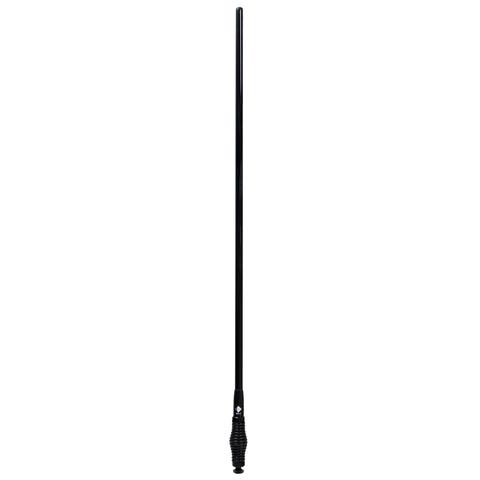 RFI CDR5000-B UHF CB Collinear Antenna - Black / Black Chrome Spring 930mm