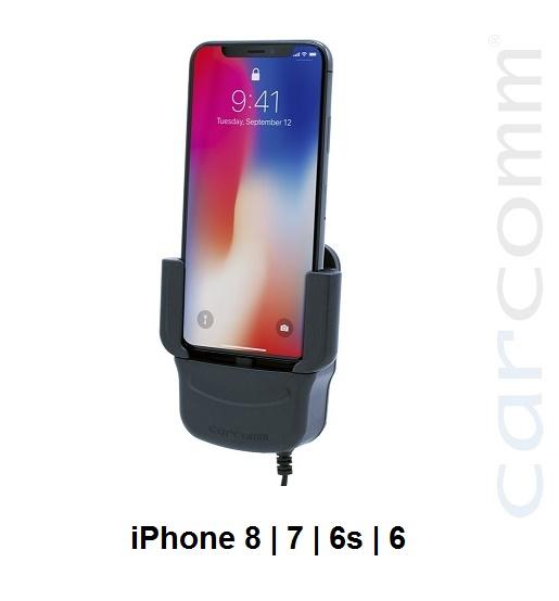 Carcomm CMIC-108 Smartphone Cradle - Apple iPhone 8 | 7 | 6S | 6