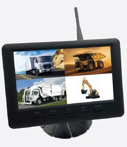 SMART PARK CCS704WHD HIGH DEFINITION COMMERCIAL WIRELESS QUAD MONITOR AND CAMERA SYSTEM