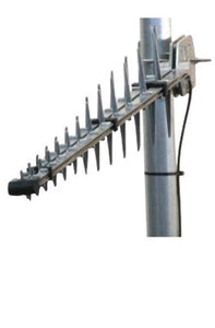 RFI LPDA7030-11-10SMA Wide Band Log Periodic Directional Antenna - 700-1000/1500-3000MHz (10m RG58 / SMA male) - Point to Point Distributions
