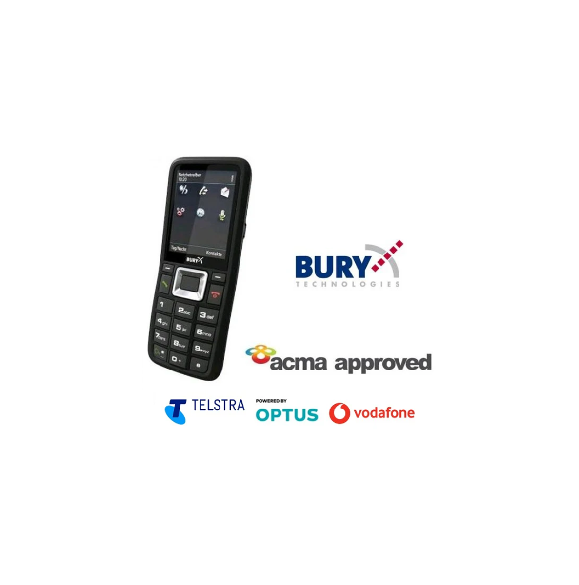 Bury CP1100LTE 4G/LTE Truck Phone