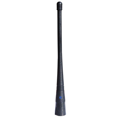 RFI SW125 UHF 1/4 Wave Whip (470-490 MHz); Black - Blue Dot