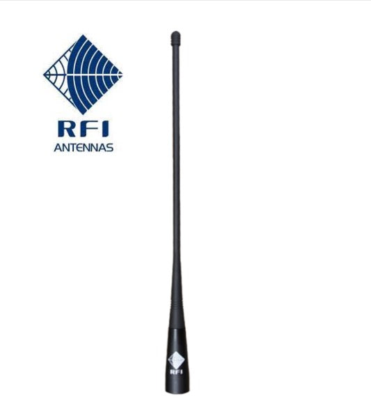 RFI CD34-71-00 UHF CB (477Mhz) 4dBi Mopole Antenna 330mm; Whip Only