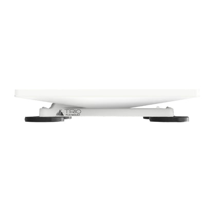MAS-TR-00020 TRIO Starlink (Mini) White Flatmount and Rubber Coated Magnets Pack