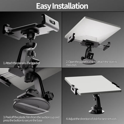 STARBEAM Starlink Mini Suction Cup Holder Mount (Mini)