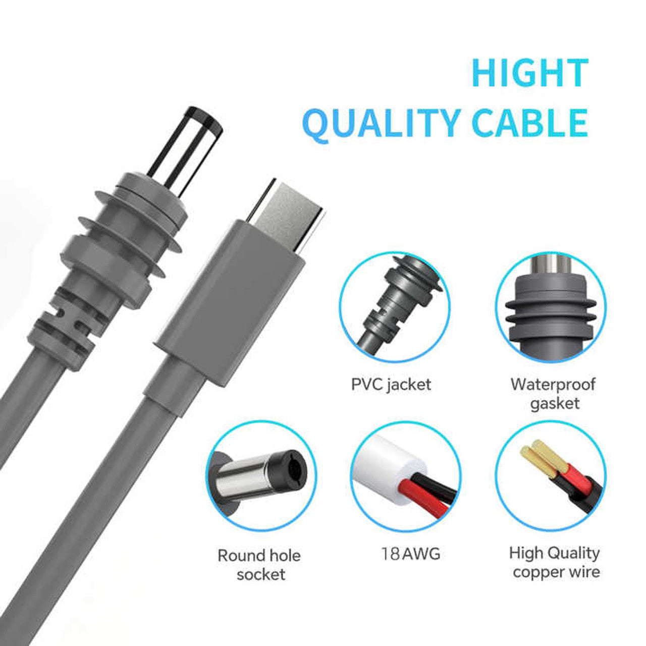 STARBEAM Starlink Mini 20V DC 3m USB-C Power Cable