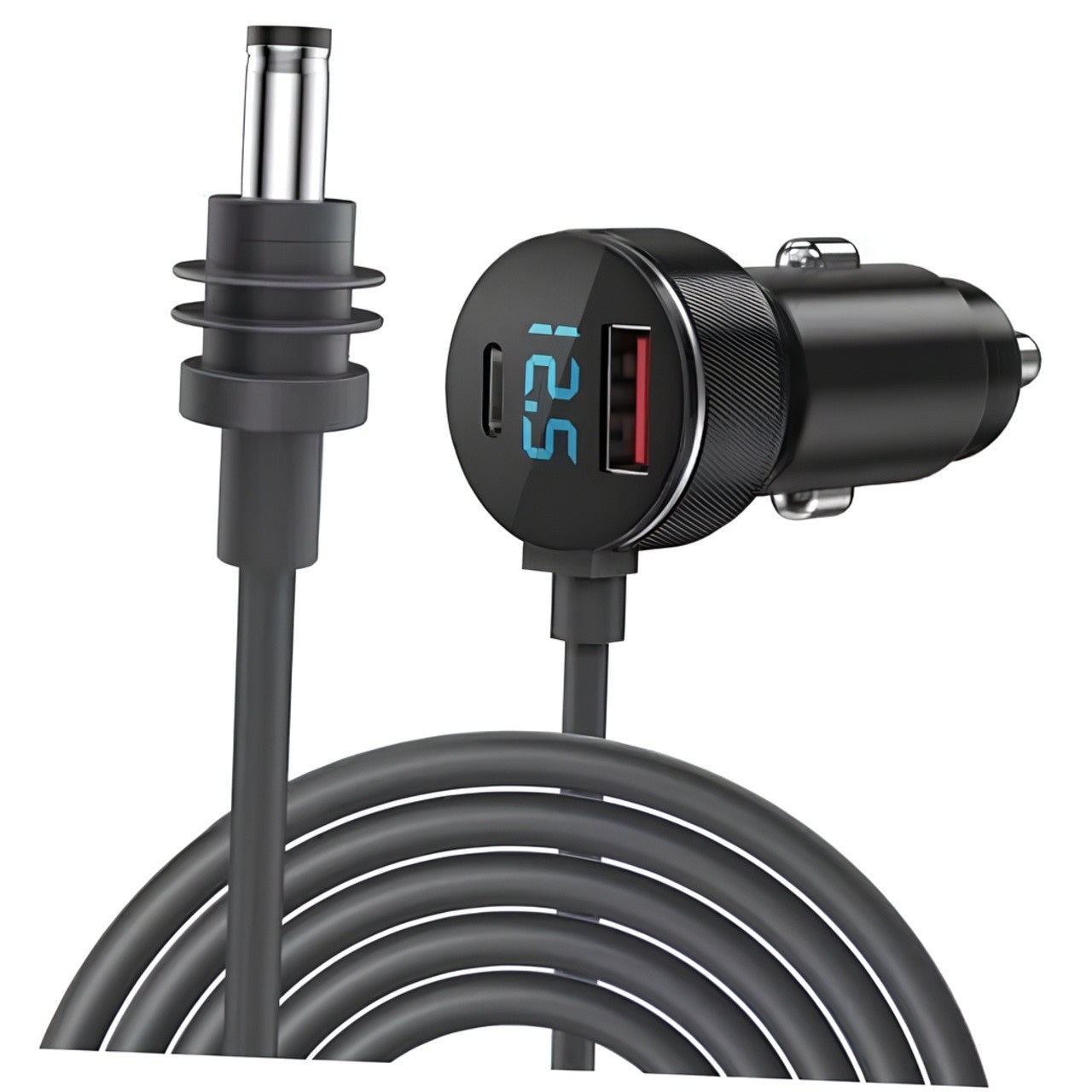 Starlink Mini 12/24V DC 3m LCD Screen Cigarette Lighter Power Cable