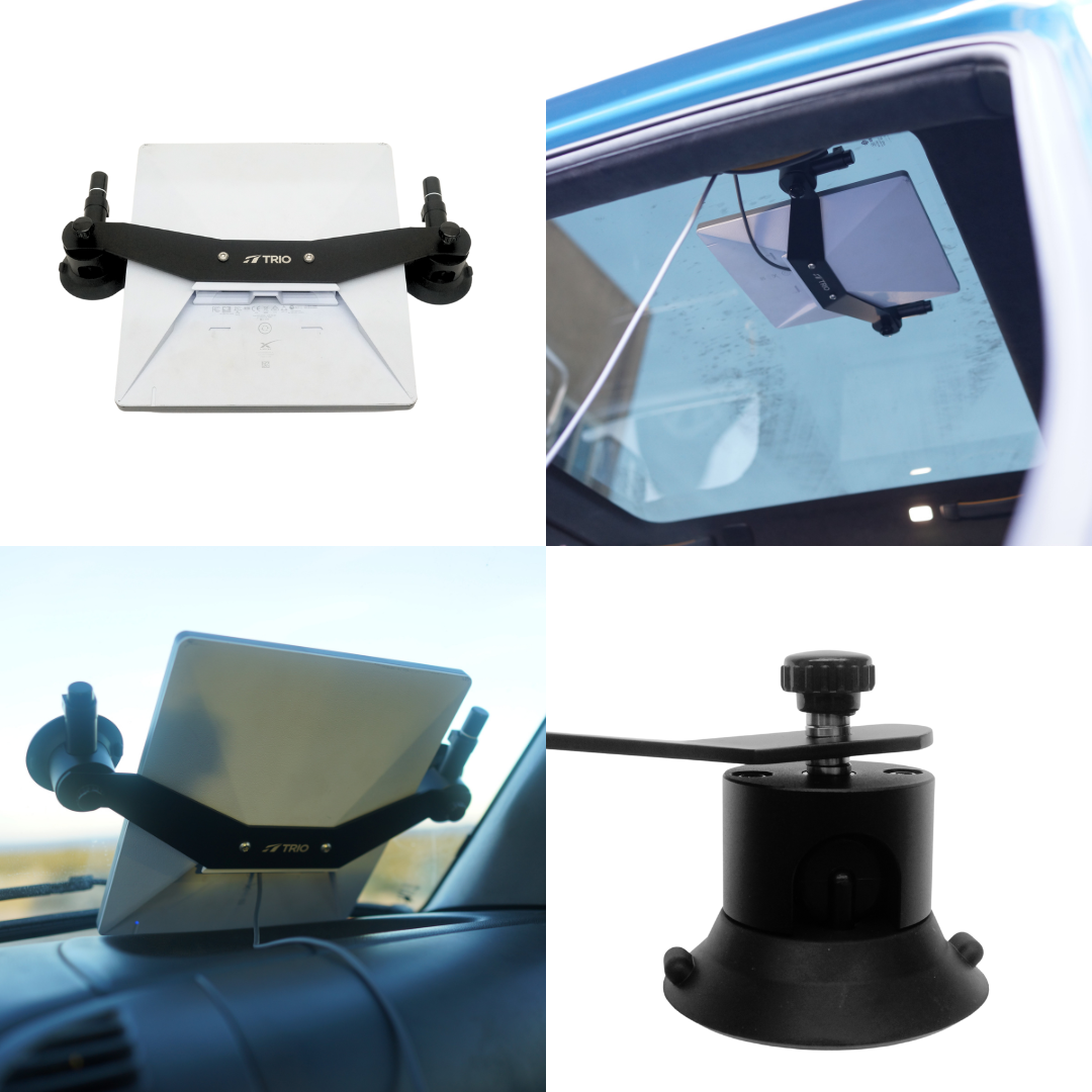 Starlink Mini Glass Mount - No Drilling