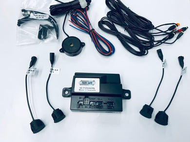 Parksafe 02-TS5040 Rear Parking Sensor Kit,10-15 Deg. Bezel, 2.4Mtr - Black Plastic Sensors Parksafe