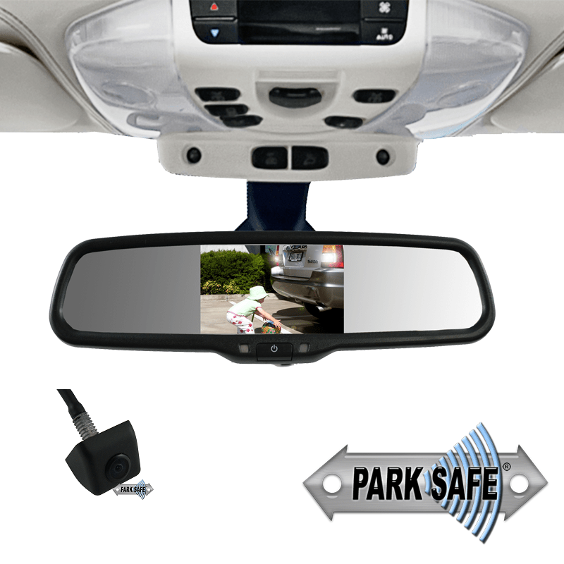 Parksafe CD-CM070 4.3″ Replacement Mirror Monitor & Mini Stalk Camera Combo Parksafe