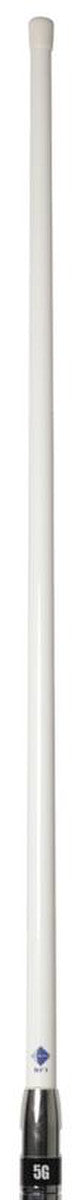 RFI CDQ8195-W-WHIP 5G LTE 6.5dBi Collinear Antenna (698-3800 MHz); Whip Only - White RFI