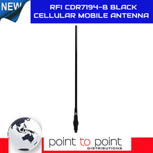 RFI CDR7194-B Black Cellular Mobile Antenna with FME connection Q-Fit 3G+4G+4GX 695mm 5.5dBi RFI