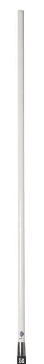 RFI CDR8195-W-WHIP 5G LTE 6.5dBi Collinear Antenna (698-3800 MHz); Whip Only - White RFI