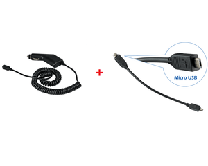 Smoothtalker CIG-MICROUSB Cigarette Lighter Charging Cable with Micro USB Charging Cable