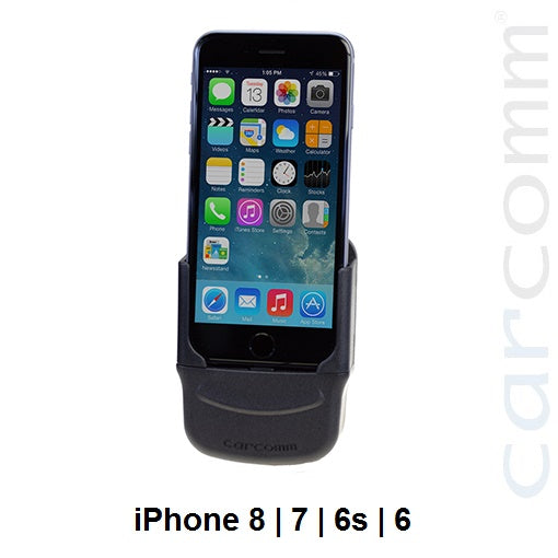 Carcomm CMIC-108 Smartphone Cradle - Apple iPhone SE (2nd Gen) | 8 | 7 | 6S | 6 Carcomm