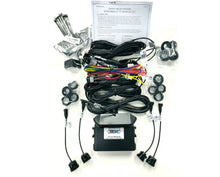 Parksafe Pro TS-5046R3B Front Parking Sensor Kit,10-15 Deg. Bezel, 4.8Mtr Black Plastic Sensors Parksafe