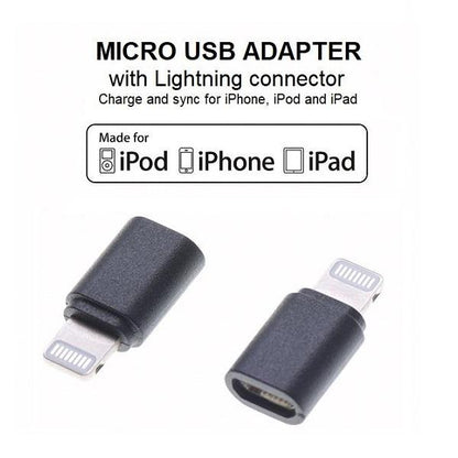 ELKA MicroUSB to Lightning Adapter - MFi Approved (C89) ELKA-LIGHTNING/v2 ELKA INTERNATIONAL