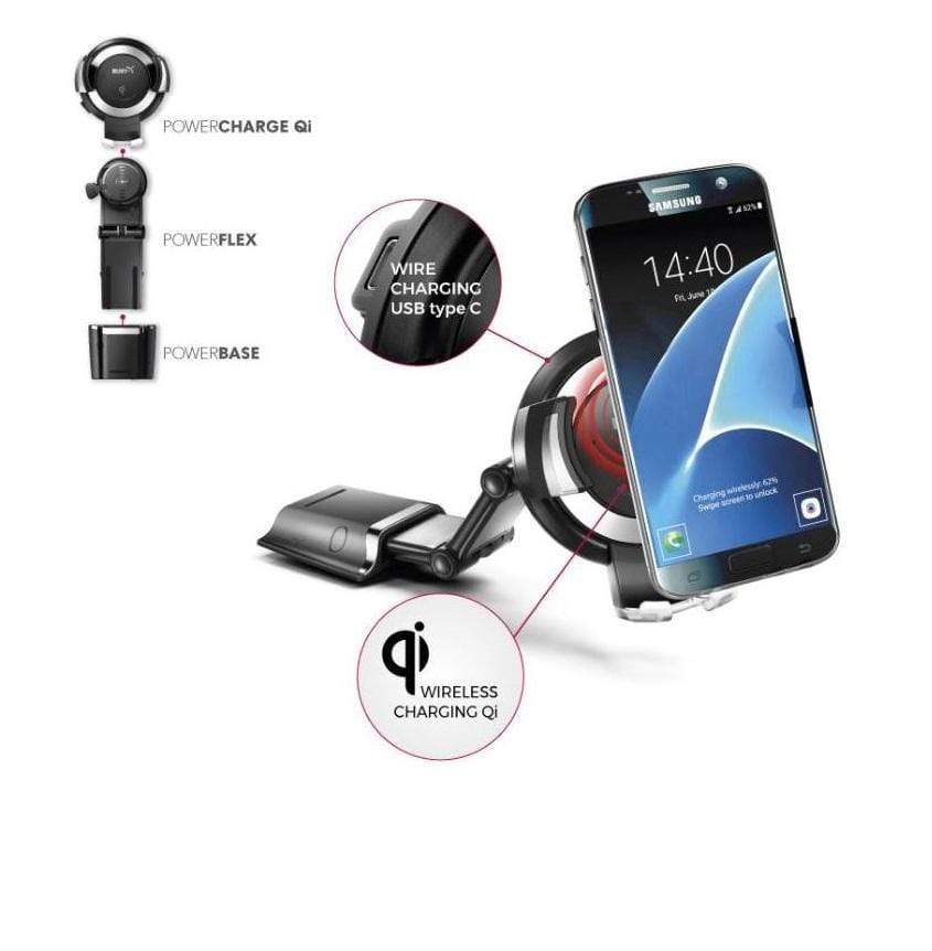 Bury Powerkit Qi - Universal Cradle Solution for Smartphone with Wireless Charging Bury